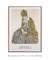 Quadro Decorativo Egon Schiele Edith with Striped Dress - Moderna Quadros Decorativos | Cupom Aqui