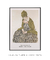 Quadro Decorativo Egon Schiele Edith with Striped Dress - comprar online