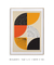 Quadro Decorativo Geométrico Inspirado em Bauhaus - comprar online