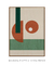Quadro Decorativo Geométrico Terroso Estilo Bauhaus - Moderna Quadros Decorativos | Cupom Aqui