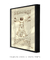 Quadro Decorativo Homem Vitruviano Leonardo da Vinci - loja online