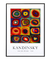 Quadro Decorativo Kandinsky Color Study