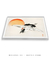 Quadro Decorativo Kono Bairei Garça Voando na internet