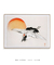 Quadro Decorativo Kono Bairei Garça Voando - Moderna Quadros Decorativos | Cupom Aqui