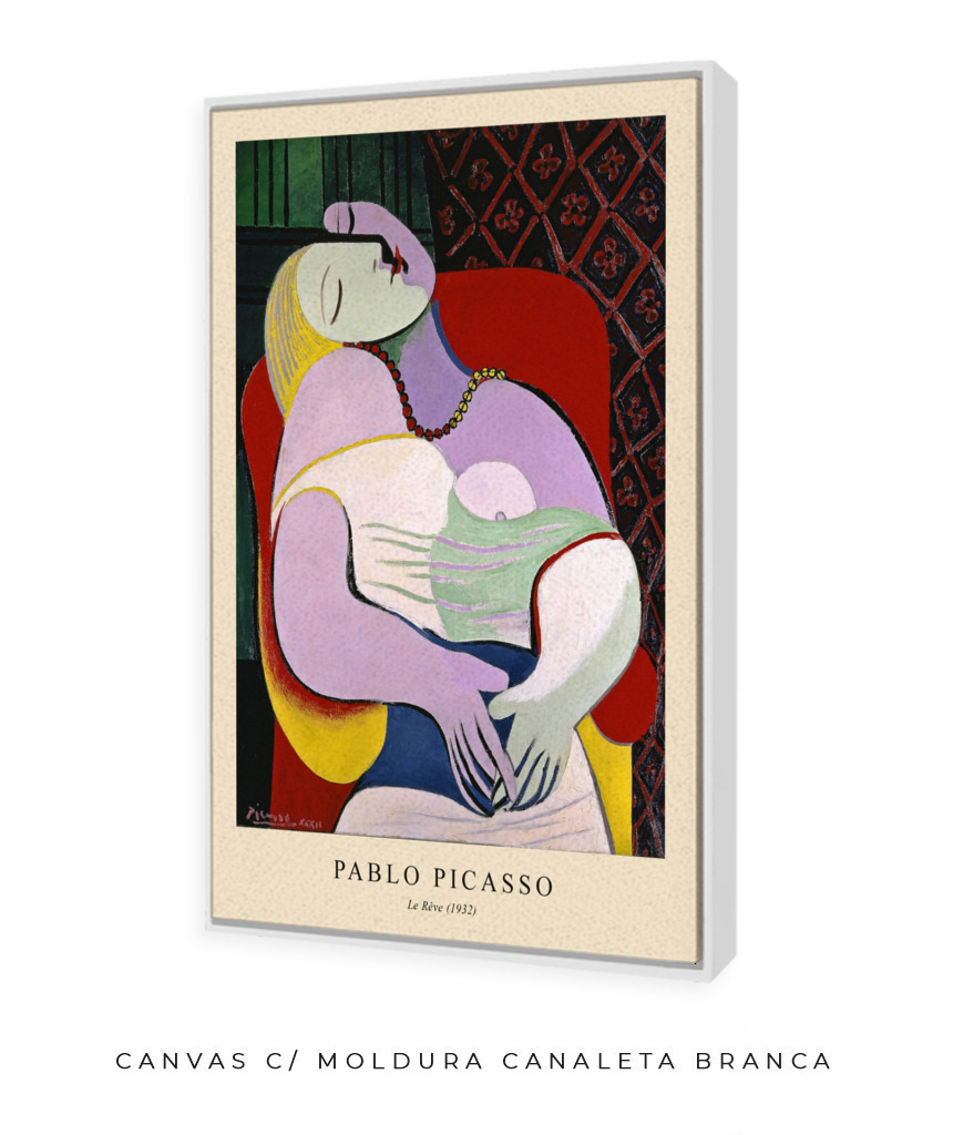 Quadro Decorativo Le Rêve Pablo Picasso