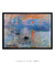 Quadro Decorativo Monet Sunrise (Amanhecer verde)