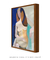 Quadro Decorativo Vilhelm Lundstrom Full Art Seated Female Model 02 na internet