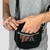 Shoulder Bag Mini Bolsa Transversal Jota K Tela Preta Alça Ajustável na internet