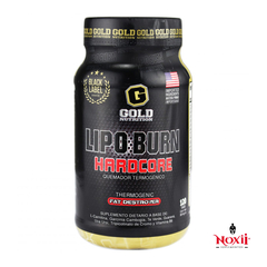 Lipo Burn Hardcore Termogenico Quemador 120 Tabs Gold Nutrition