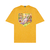 t-shirt class "pipa metabolic folclore" yellow - comprar online