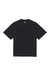 carnan embroided boxy heavy t-shirt - black