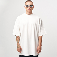 camiseta oversized masculina branca lisa