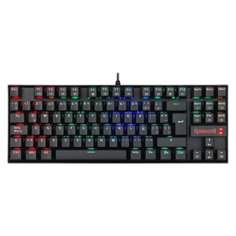 TECLADO MECANICO REDRAGON K552RGB KUMARA NEGRO