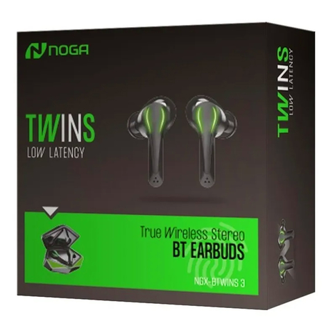 Auriculares In Ear Bluetooth Twins 24 Manos Libres Noga