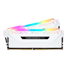PACK MEMORIA RAM DDR4 2X8GB CORSAIR 2666MHZ VENGEANCE RGB PRO WHITE