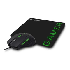 COMBO MOUSE Y PAD MULTILASER WARRIOR MO273