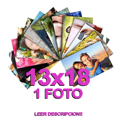 1 FOTO 13X18 PAPEL KODAK GLOSSY