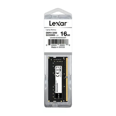 MEMORIA NOTEBOOK DR4 16GB LEXAR 3200HZ - comprar online