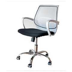 SILLA OFICINA TRIBECA MOZYR BLANCA M-6053/B - comprar online