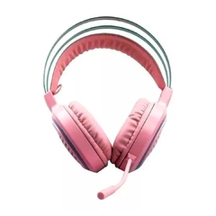 COMBO AURICULAR +MOUSE NOGA ST-4201 ROSA - comprar online