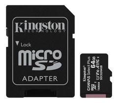 TARJETA MICRO SD 64GB KINGSTON A1 - comprar online