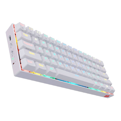 TECLADO MECANICO REDRAGON DRACONIC 60% K530W BLANCO BT - Videosuiza