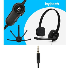 Auricular Logitech Pc Con Micrófono H151 - comprar online