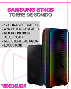 Parlante SAMSUNG SOUND TOWER ST40B - tienda online