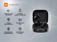 AURICULAR XIAOMI REDMI BUDS 6 ACTIVE NEGRO en internet