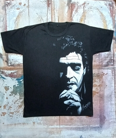 REMERA DE DIEGO MARADONA PINTADA A MANO 10