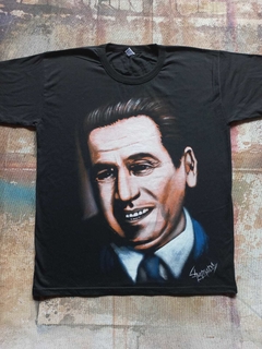 REMERA DE PERÓN PINTADA A MANO 3