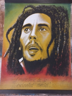 Tapiz de Bob Marley grande 83 x 110 cm