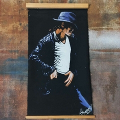 Tapiz Michael Jackson 30 x 52 cm