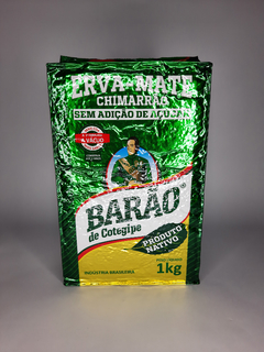 Erva-mate Chimarrão Barão de Cotegipe Sem Açucar 1kg