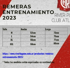 Remeras entrenamiento 2023 - tienda online