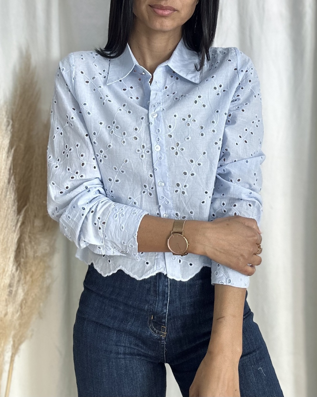 Camisas broderie mujer new arrivals