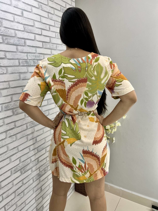 Vestido hotsell camisão estampado