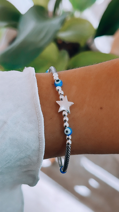 PULSERA SEMIRRÍGIDA ESTRELLA