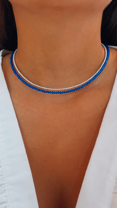 CHOCKER-PULSERA BLUE