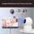 Babá eletrônica wifi e visão noturna IP - Câmera de vigilância monitoramento de bebê - rastreamento humano - comprar online