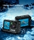 Câmera AXNEN K80 KEELEAD - Câmera de ação 4K 60FPS Wi-Fi / Câmera de ação prova Dagua - loja online