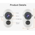 Tuya Smart Câmera de vigilância wifi sem fio com visão noturna IP66 na internet
