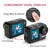 Câmera AXNEN K80 KEELEAD - Câmera de ação 4K 60FPS Wi-Fi / Câmera de ação prova Dagua - loja online