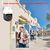 Câmera de segurança IP Wi-Fi Lente dupla 2.8mm -12m / Câmera Externa com rastreamento
