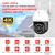 Câmera de segurança IP Wi-Fi Lente dupla 2.8mm -12m / Câmera Externa com rastreamento - Adizio Store - Loja de Eletrônicos e Tecnologia 