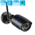 Câmera de segurança IP WiFi com visão noturna e resistente a chuva impermeável IP65 - Suporta ONVIF