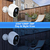 Câmera IP de segurança sem Fio com visão noturna (Bateria 5200mAh) Alexa Google 3MP - loja online
