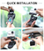Suporte de câmera para GoPro para carro, Insta360, Go 3, X3, X2, Celular - loja online