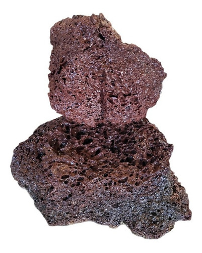 Piedra Roca Volcanica Roja Acuarios Plantados Marinos X 1 Kg