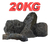 Piedra Roca Volcanica Negra Acuarios Plantado Marino X 20 Kg